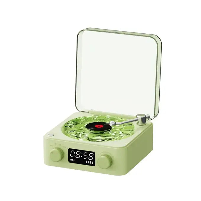 Retro white noise speaker for better sleep and relaxation - green