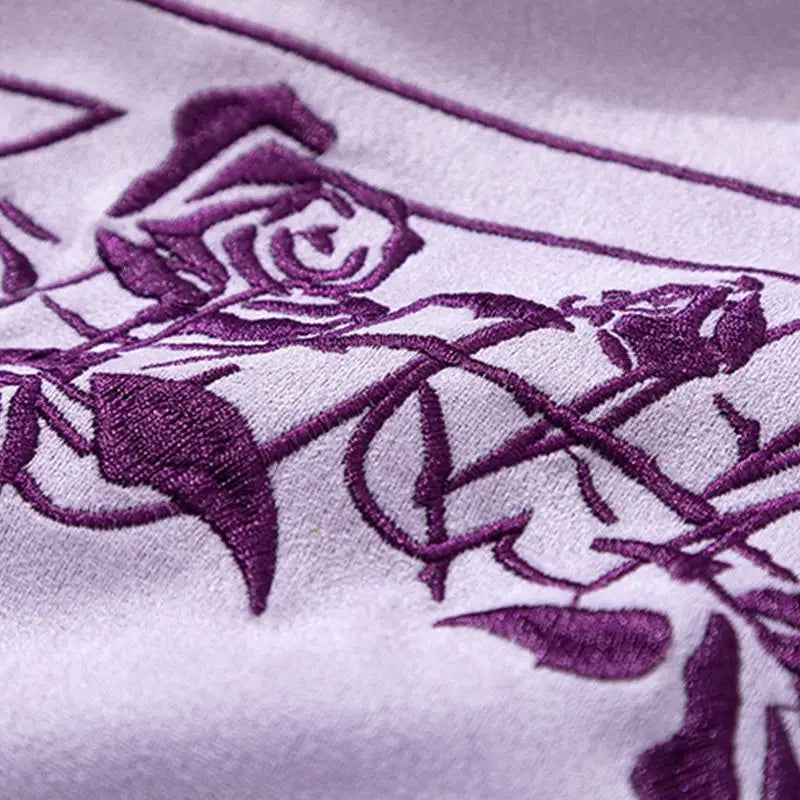 Rose embroidery hoodie y2k - hoodies