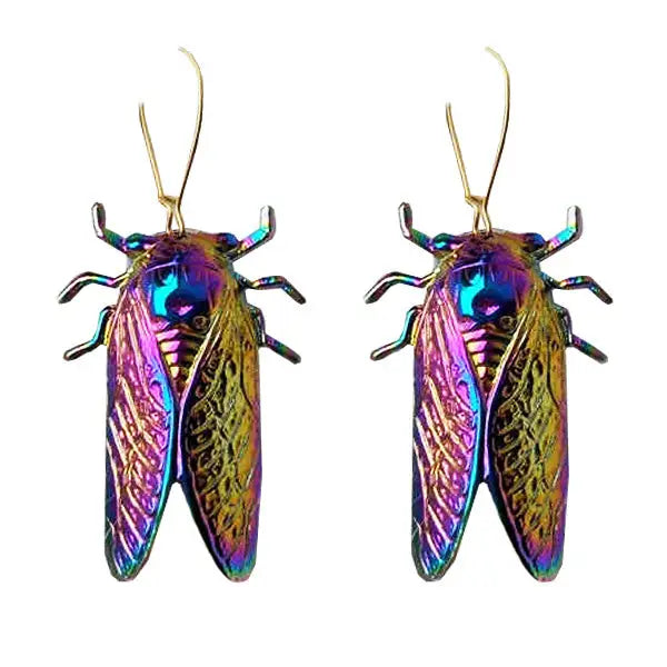 Scarab earrings - earrings