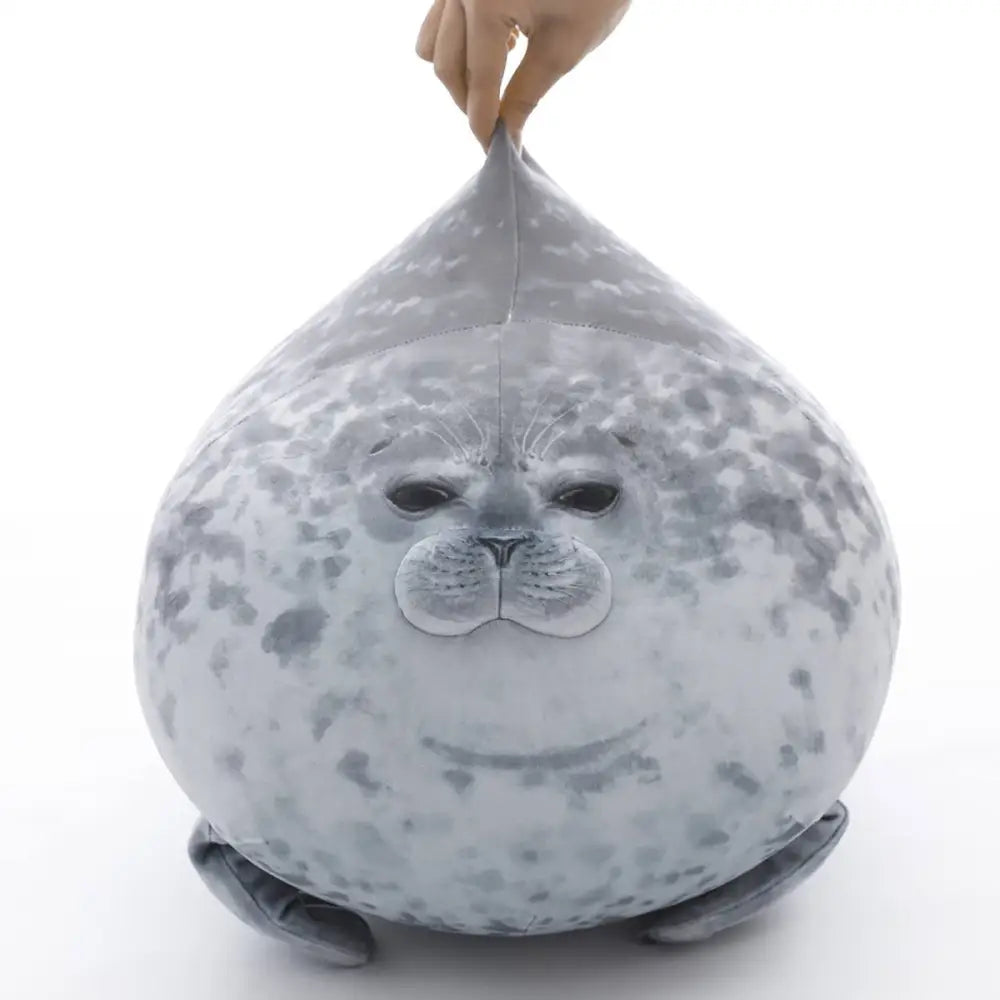 Seal plushy for y2k aesthetic bedroom decor