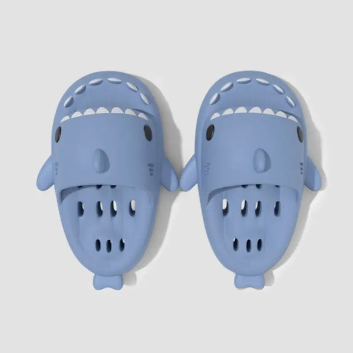 Shark y2k slippers for a bold fashion statement - sky blue(leak) / 36/37 (foot 23.5cm)