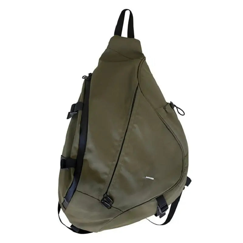 Gorpcore sling bag for chic style and practical functionality