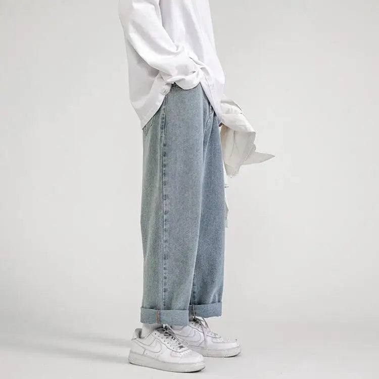 Soft boy washed baggy jeans