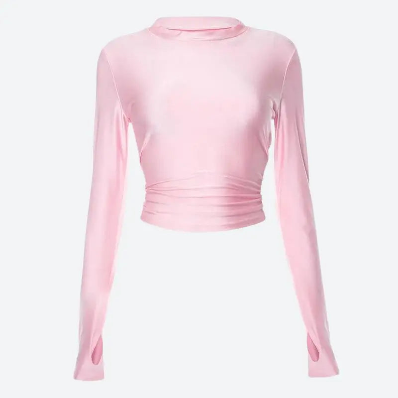 Y2k soft girl shimmer jacket for playful sophistication - top