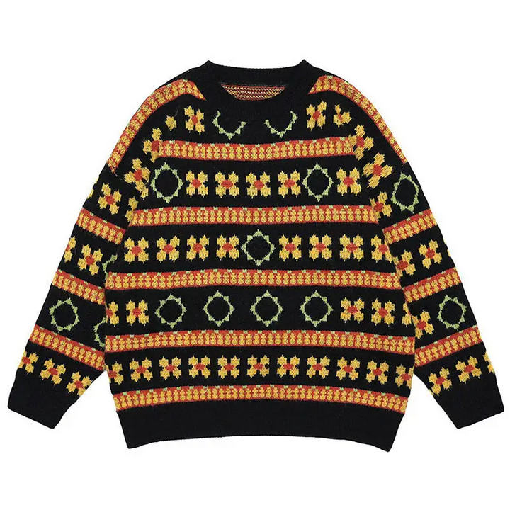 Сottagecore knit sweater - sweaters