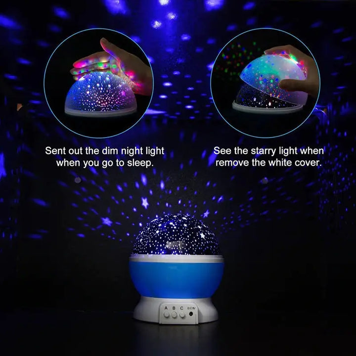 Aesthetic starry sky projector for a dreamy bedroom ambiance