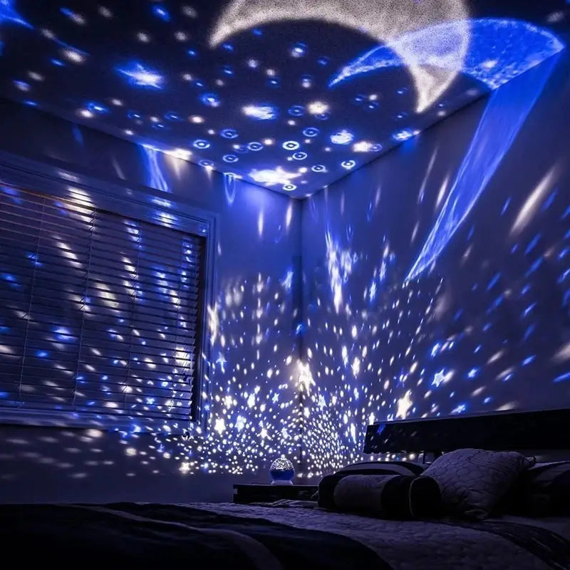 Aesthetic starry sky projector for a dreamy bedroom ambiance