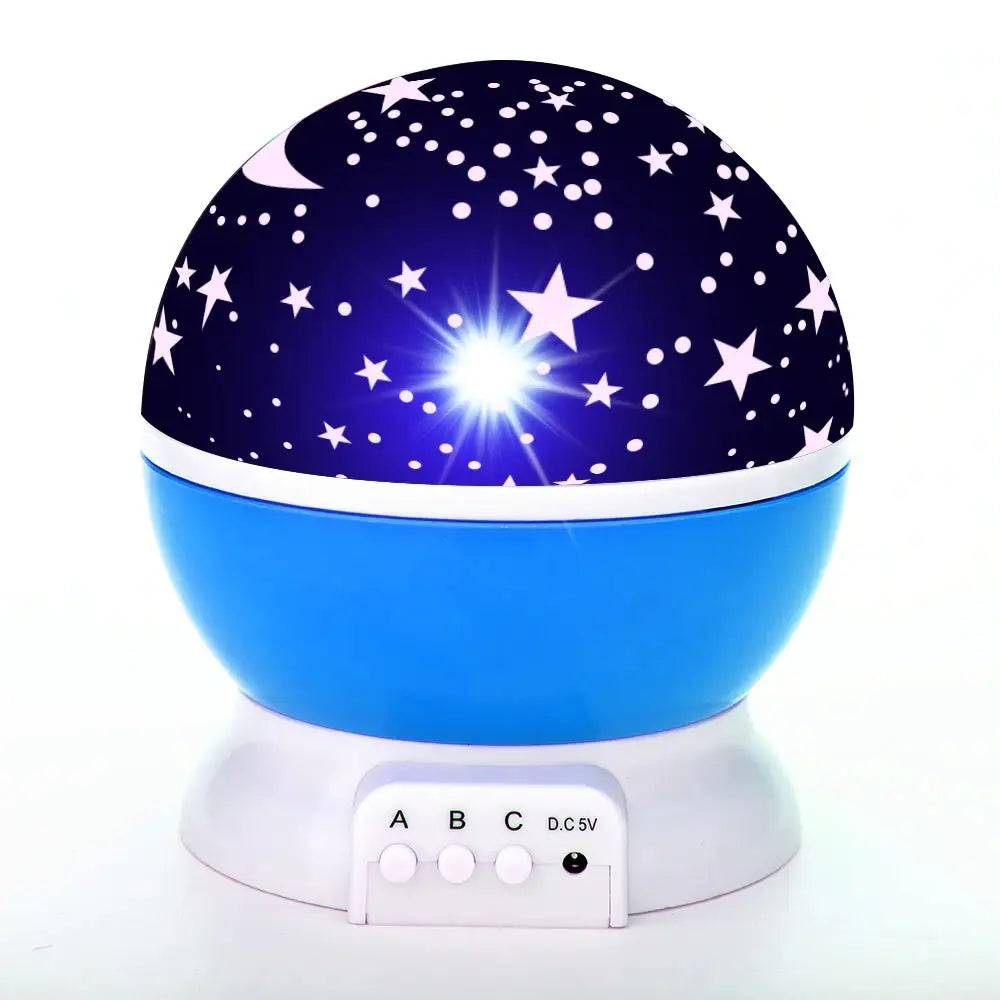 Aesthetic starry sky projector for a dreamy bedroom ambiance - blue