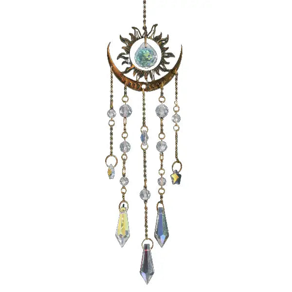 Sun crystal suncatcher for beautiful light refraction in your room