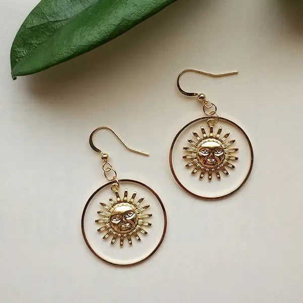 Sun earrings - earrings