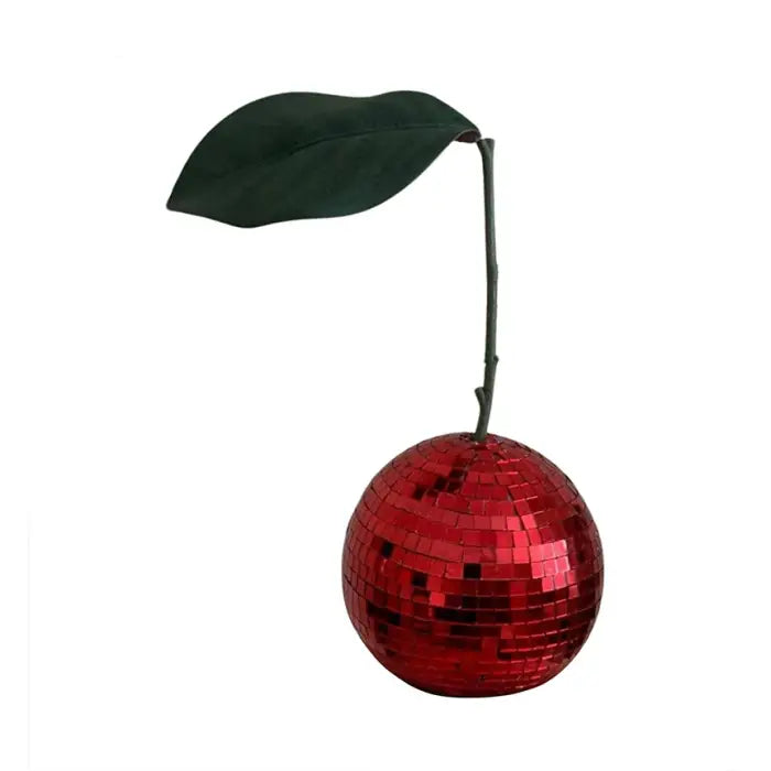 Sweet cherry party ball decorative accents for fun celebrations - small