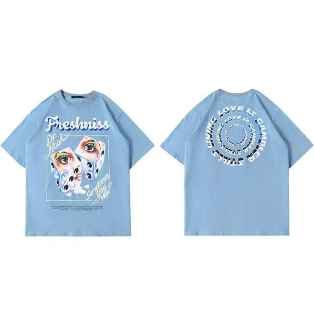 T-shirt freshniss y2k oversized japan