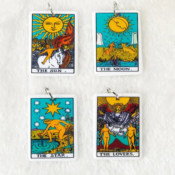 Tarot earrings - earrings