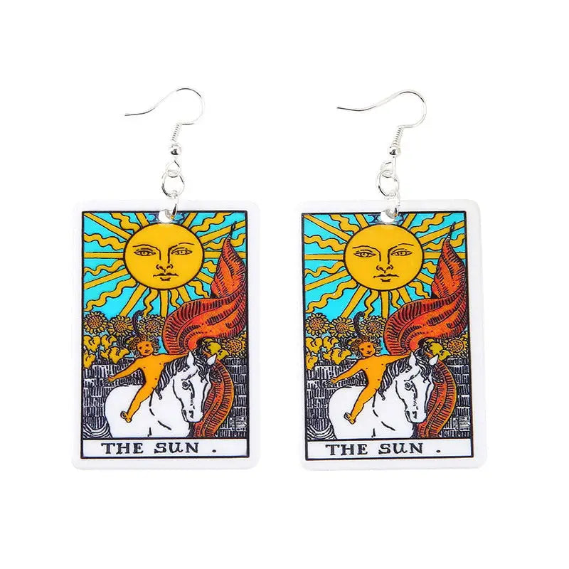 Tarot earrings - earrings