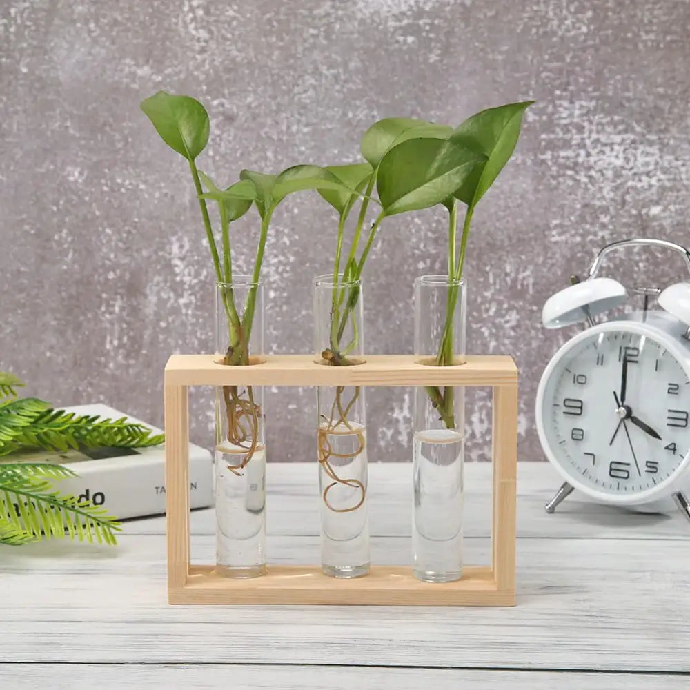 Unique test tube vase for dark academia aesthetic decor