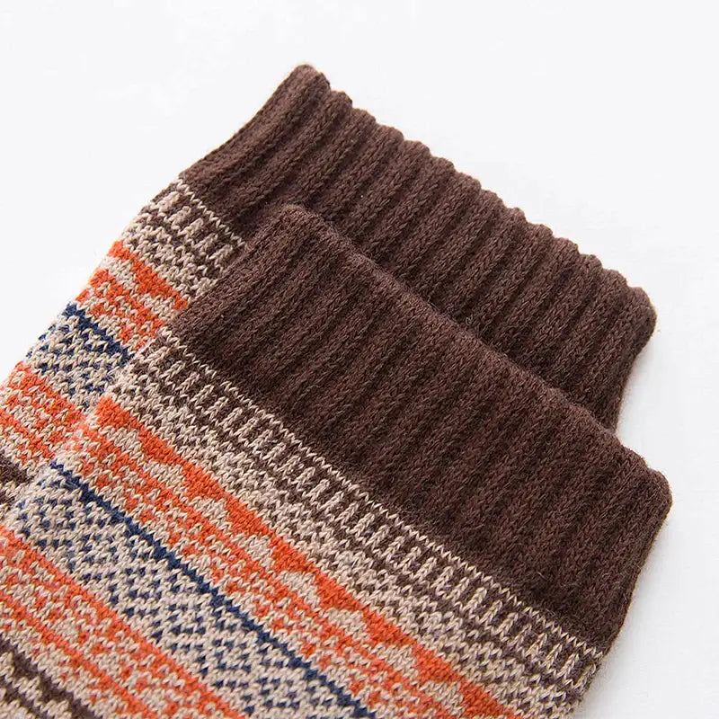 Retro wool y2k socks for stylish warmth this winter