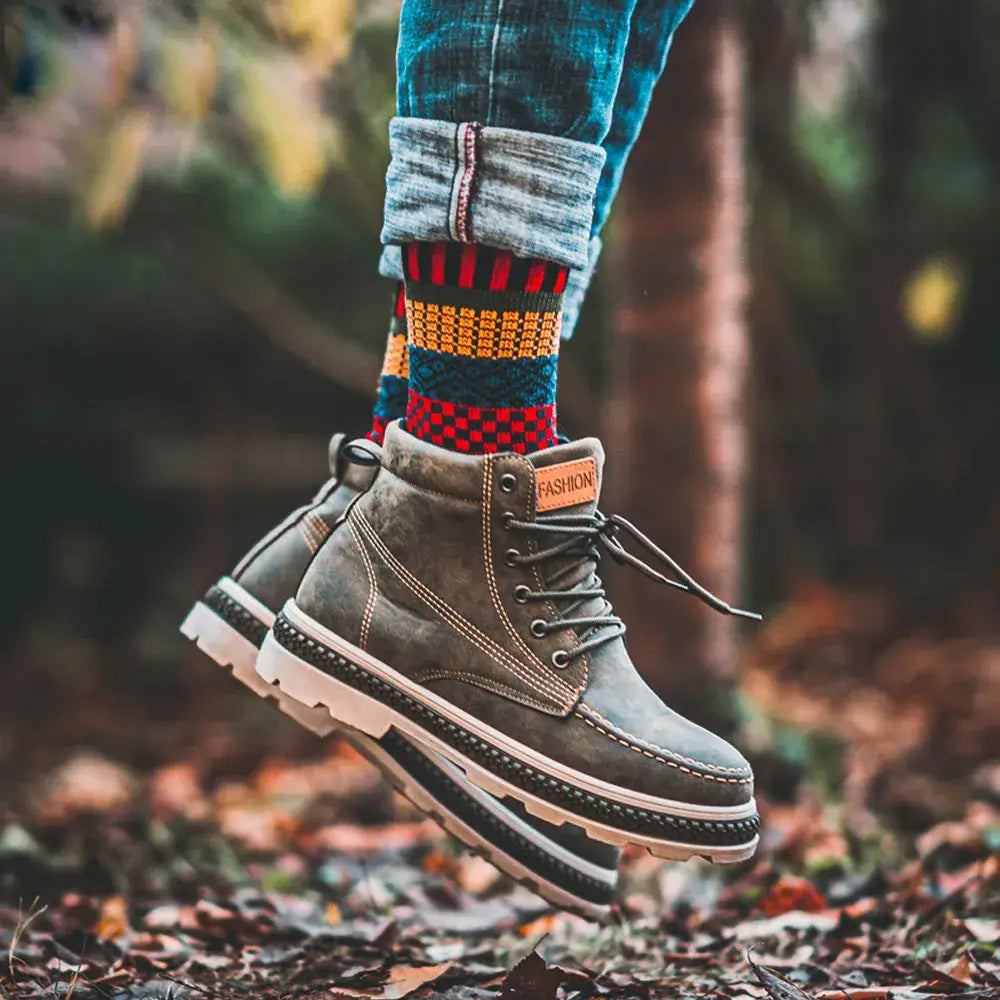 Retro wool y2k socks for stylish warmth this winter