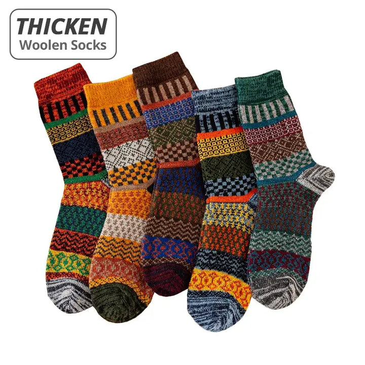 Retro wool y2k socks for stylish warmth this winter - style a / eu39-45(us6.5-11)