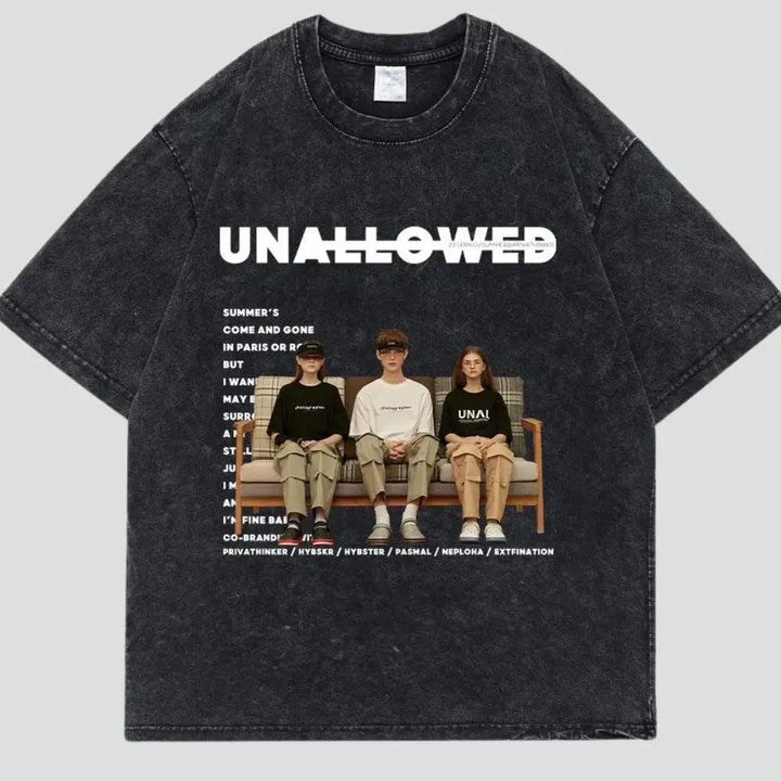 Unallowed tee