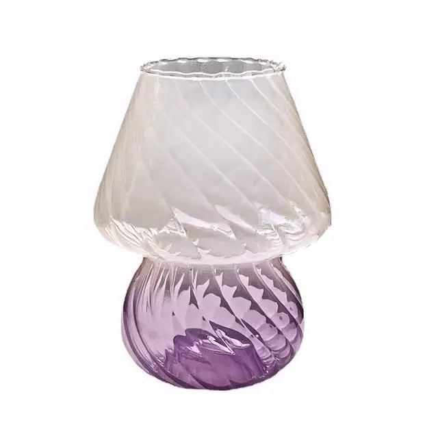 Vanilla girl vase for aesthetic charm in any room - purple