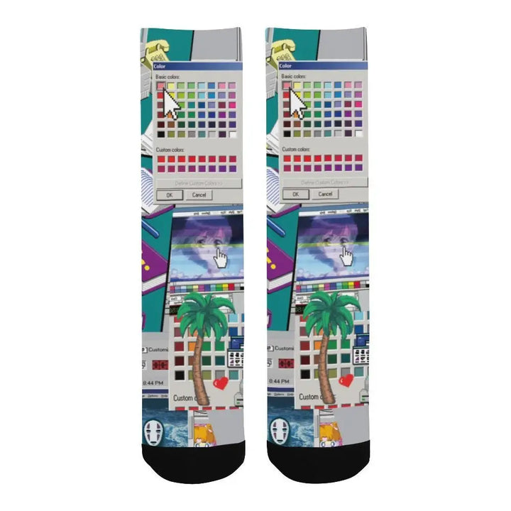 Classic comfortable socks for y2k style and all-weather wear - one size - unisex