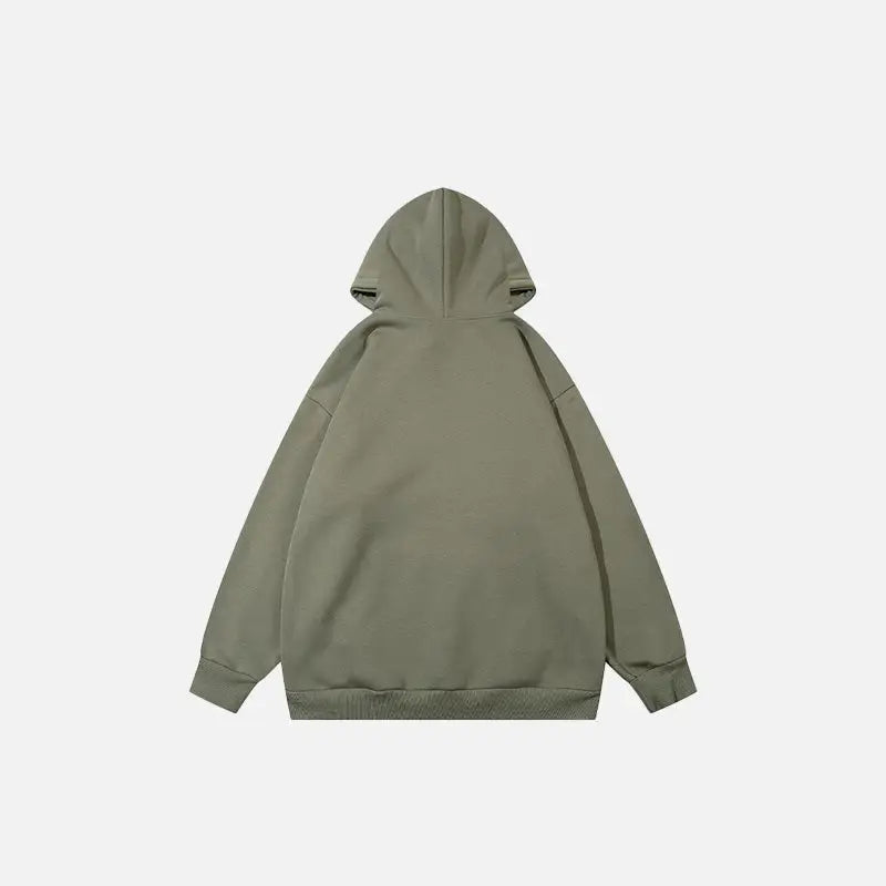 Vintage loose oversized hoodie y2k - hoodies
