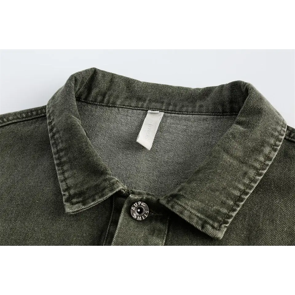 Vintage oversized denim jacket y2k