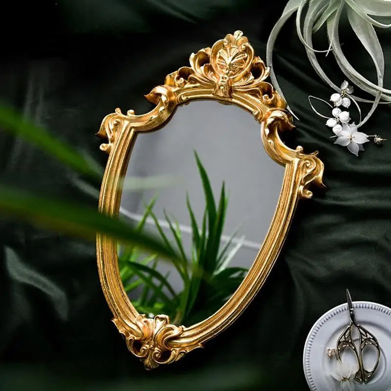 Vintage vibes mirror for a charming bedroom aesthetic