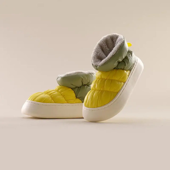 Y2k warm snowy slippers for comfort and style this winter - yellow / 36/37 (insole 23 cm)