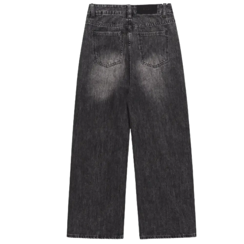 Jeans baggy y2d noir lavé - mode urbaine