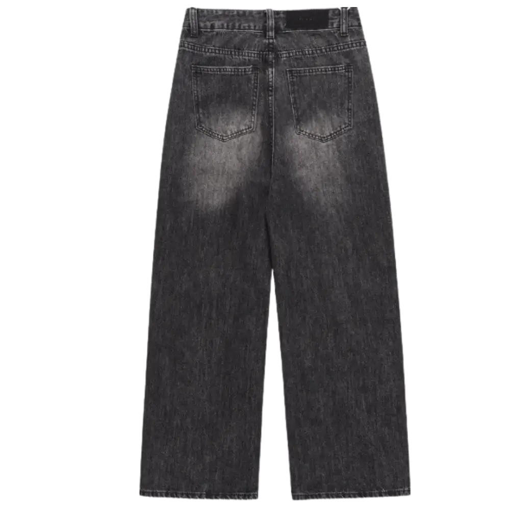 Jeans baggy y2d black lavé - mode urbaine