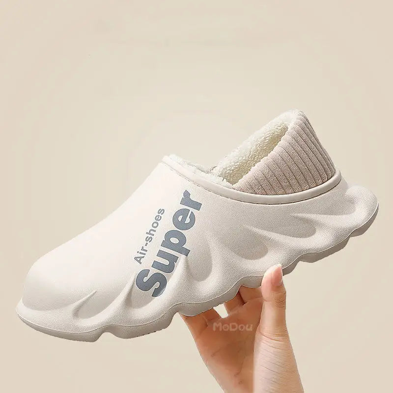 Y2k waterproof cotton insole slipper for style and comfort - white(shoes) / 36/37 (insole 23cm) - slippers