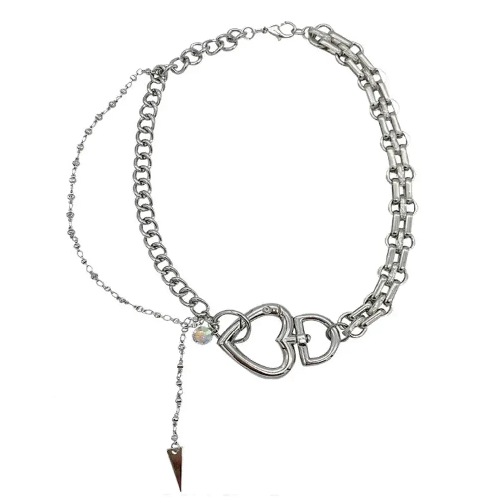 Weekend lover choker - standart / silver - necklace