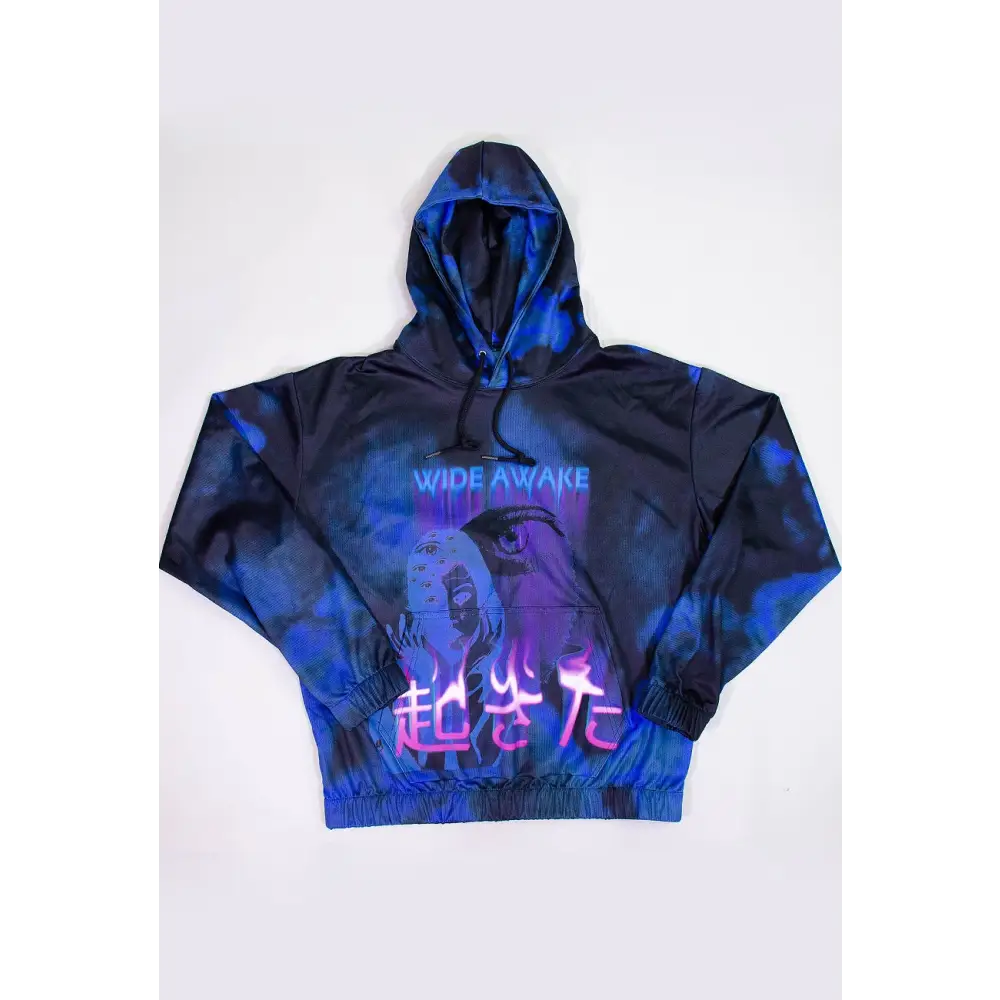 Wide awake hoodie - all over print for men (h13)