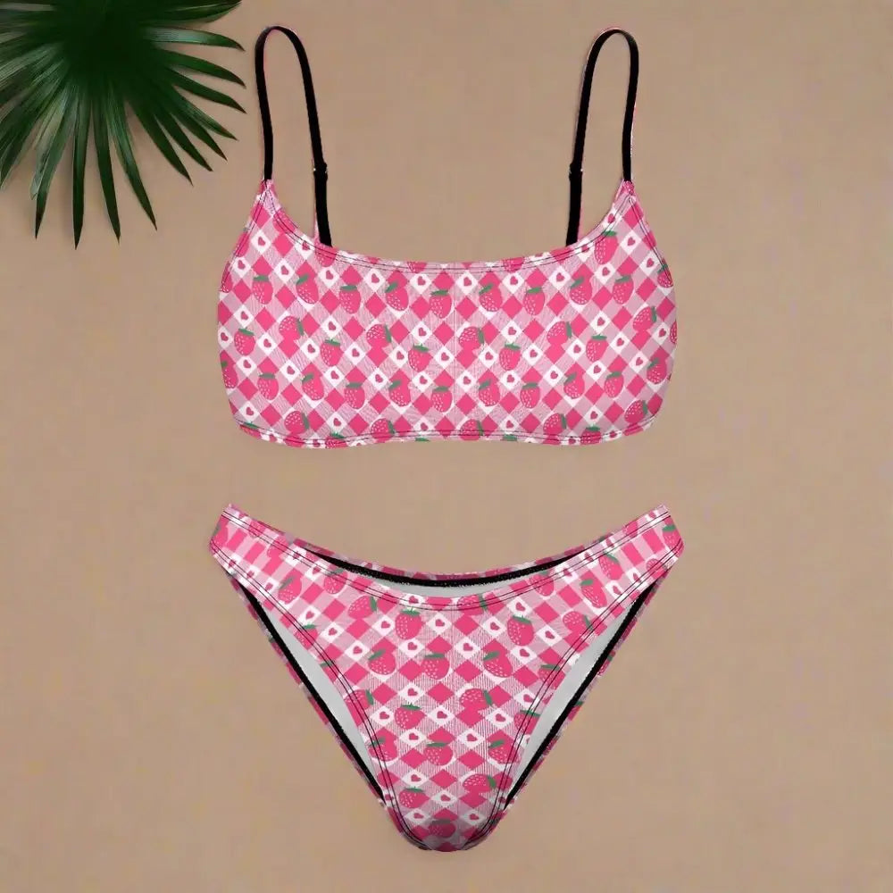 Womens strawberry bikini