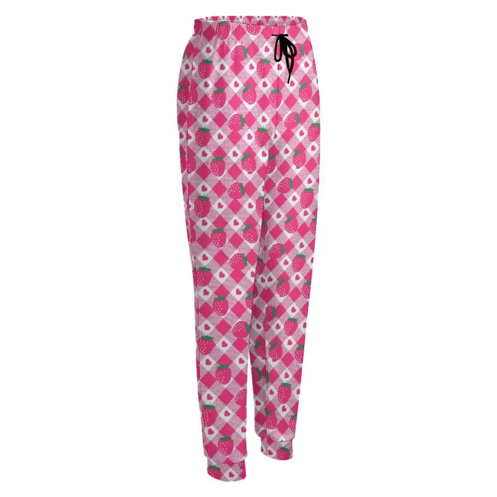 Womens strawberry sweatpants