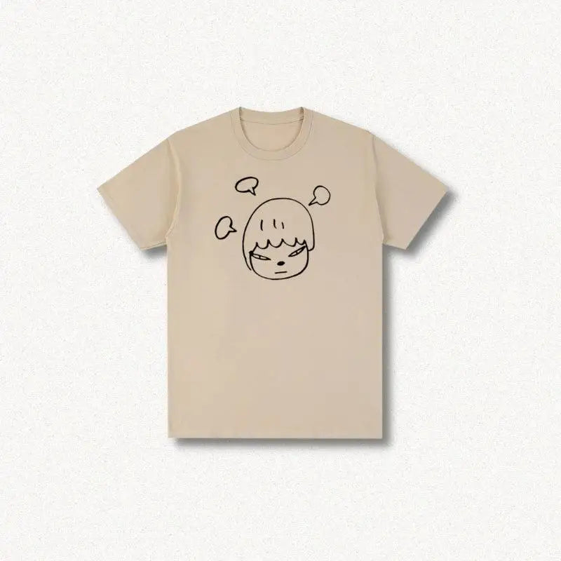 Yoshitomo nara tee - khaki / s