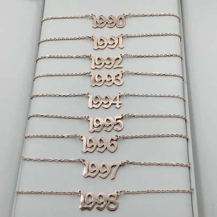 Your year necklace